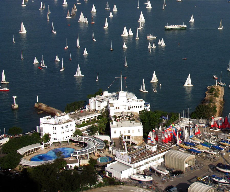 hong kong yacht club shop